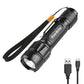 EverBrite LED Tactical Flashlight, Rechargeable Flashlight with Lanyard and Clip for Camping Hiking, Emergency & EDC