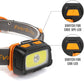 EverBrite Headlamp-300 Lumens Headlight with Red/Green/White Light and Tail Light