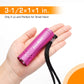 EverBrite 6 Pcs Aluminum LED Handheld Mini Flashlight Set with Lanyard for Kids Gift, Party Favor, Camping, Night Reading