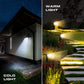 EverBrite 2 Pcs 30 LEDs 2-in-1 Solar Landscape Spotlights IP67 Waterproof Solar Powered Garden Lights 4 Modes Decorative Path Lights