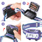 EverBrite 2-Pack Kids & Adults Headlamp with Red Light, 5 Modes, Memory Function (Batteries Included)（W）