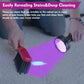 EverBrite UV Flashlight, 128 LED Blacklight for Pet Urine, Stains & Bed Bugs – 395nm (Batteries Included)（W）
