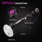 EverBrite UV Flashlight, 128 LED Blacklight for Pet Urine, Stains & Bed Bugs – 395nm (Batteries Included)（W）