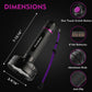 EverBrite UV Flashlight, 128 LED Blacklight for Pet Urine, Stains & Bed Bugs – 395nm (Batteries Included)（W）