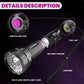 EverBrite 2-in-1 UV & White LED Flashlight, Dual Light Pet Urine Detector