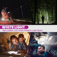EverBrite 2-in-1 UV and White LED Flashlight, Dual Light Blacklight with AA Batteries (W）