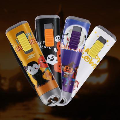 EverBrite Halloween Flashlights Halloween Gifts, Small LED Flash Light Handheld Torch with Lanyard, Battery Included,