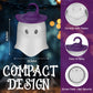 EverBrite Halloween Hanging Collapsible Ghost Lights, Two Color Changing, Indoor/Outdoor Halloween Spooky Party Decorations, Battery Included