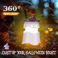 EverBrite Halloween Hanging Collapsible Ghost Lights, Two Color Changing, Indoor/Outdoor Halloween Spooky Party Decorations, Battery Included