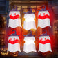 EverBrite Halloween Hanging Collapsible Ghost Lights, Two Color Changing, Indoor/Outdoor Halloween Spooky Party Decorations, Battery Included
