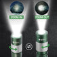 EverBrite Rechargeable Pen Light, 300 Lumens, Zoomable LED with Clip - Pocket Size for Camping & Emergency (Green)