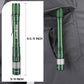 EverBrite Rechargeable Pen Light, 300 Lumens, Zoomable LED with Clip - Pocket Size for Camping & Emergency (Green)