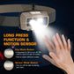 EverBrite Rechargeable Waterproof LED Bright Motion Sensor Head Lamp with 9 Modes - for Hiking, Running, Camping