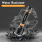 EverBrite LED Flashlight High Lumens, Super Bright, Zoomable Aluminum Flashlight with Digital Focus, 4 Modes, Water Resistant, Adjustable Brightness for Camping, Emergency, AAA Batteries Included