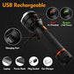 EverBrite 1000 Lumens LED Rechargeable Flashlight High Lumens, Zoomable Aluminum Flashlight with Digital Focus, 4 Modes and Water Resistant