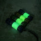 EverBrite 4 Pcs Mini LED Multicolor Aluminum Flashlights for Hurricane Supplies