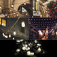Outdoor String Lights, Warm White Patio Lights Smart String Lights, Compatible with Alexa/Google Assistant, App Control, IP65 Waterproof