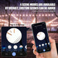 Outdoor String Lights, Warm White Patio Lights Smart String Lights, Compatible with Alexa/Google Assistant, App Control, IP65 Waterproof