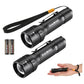 EverBrite 3 Lighting Modes Aluminum LED Flashlight, Zoomable Adjustable Focus for Camping, Hiking, Fishing